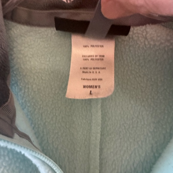 Patagonia Women's Large Sky Blue Fleece Vest - Picture 3 of 3